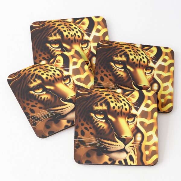 Item preview, Gold and black leopard  designed and sold by Itzjustlife.