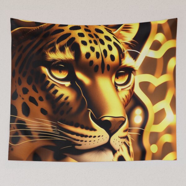 Item preview, Gold and black leopard  designed and sold by Itzjustlife.