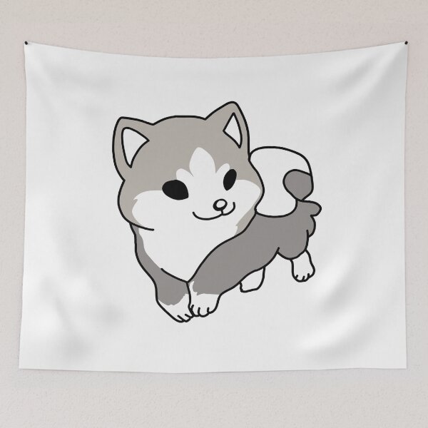 Item preview, Cute Chubby Husky  designed and sold by Eolithic.