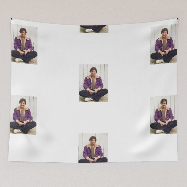 Item preview, pedro pascal print sticker designed and sold by antroaming.