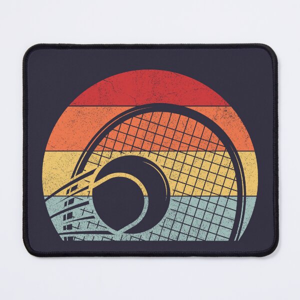 Item preview, Funny Tennis Player Tennis Racket Ball Retro Sunset designed and sold by SunfullyYours.