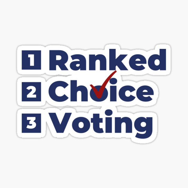 Item preview, Ranked Choice Voting 123 designed and sold by RCVMerch.
