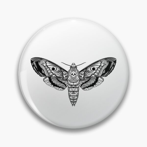 Item preview, Sphinx moth (Skull moth) designed and sold by BATARD-INK.