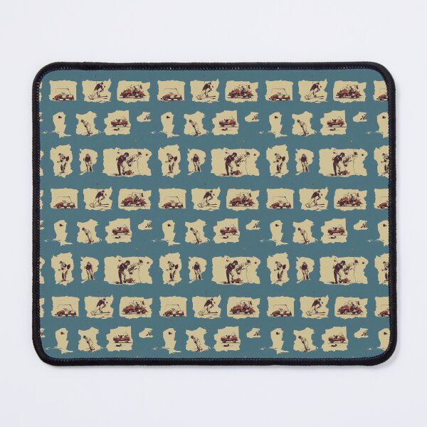 Item preview, Abstract Golf & Golfer on Blue Pattern designed and sold by Aaron2610.