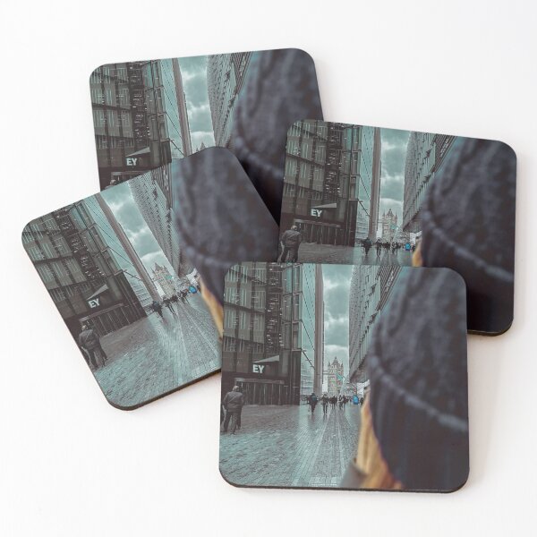 Item preview, The beauty of London: Tower Bridge through an alleyway designed and sold by Elitekampfei.