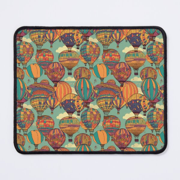 Item preview, Hot air balloons, flying high, blue skies designed and sold by evlmpire.