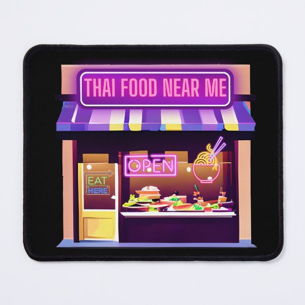Item preview, Thai Food Near Me - Pad Thai, Tom Yum Goong, Noodles, Full Bar Thai Take Out Restauraunt designed and sold by WigOutlet.