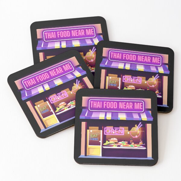 Item preview, Thai Food Near Me - Pad Thai, Tom Yum Goong, Noodles, Full Bar Thai Take Out Restauraunt designed and sold by WigOutlet.