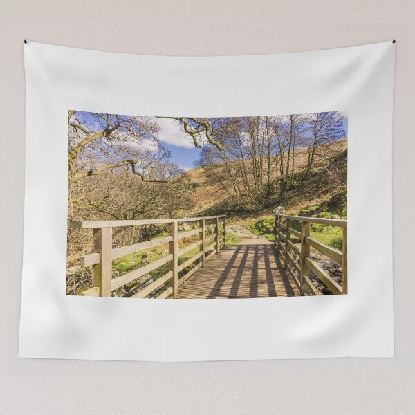 Item preview, Wooden Footbridge on a Lake District path designed and sold by MichaelBShannon.