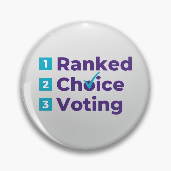 Item preview, Ranked Choice Voting 123 designed and sold by RCVMerch.
