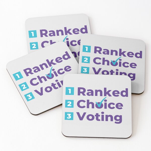 Item preview, Ranked Choice Voting 123 designed and sold by RCVMerch.