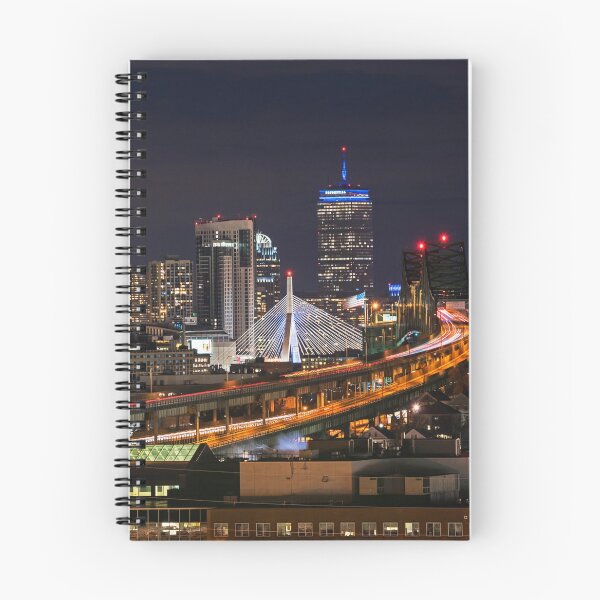 Item preview, The Boston Skyline Boston MA Full Zakim designed and sold by WayneOxfordPh.