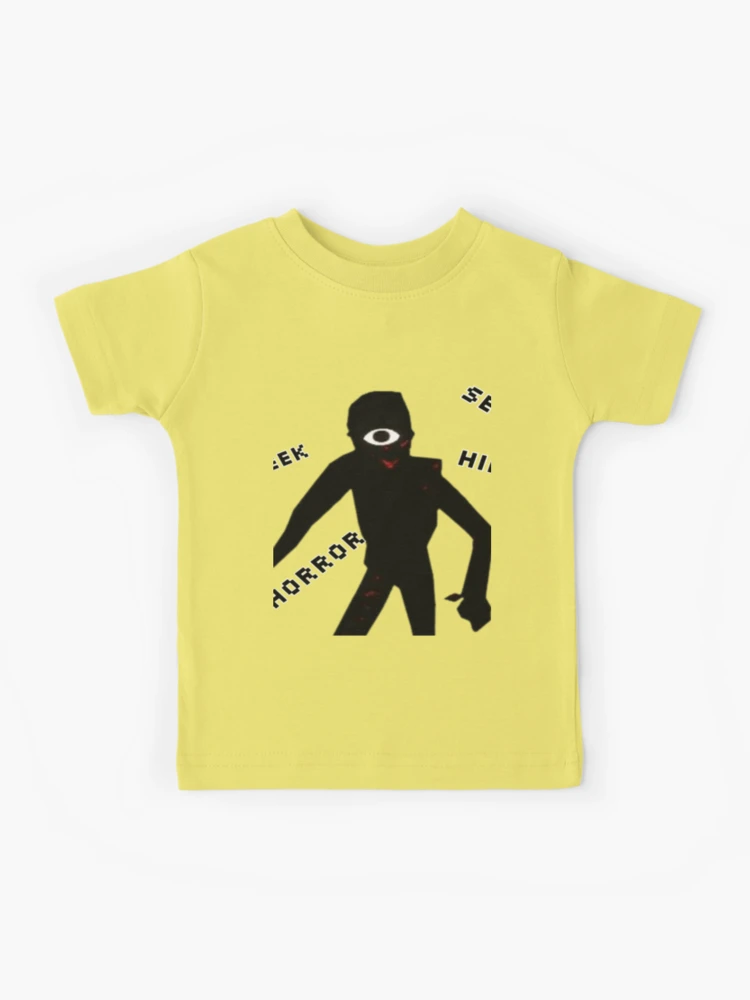 DOORS - Halt Cute hide and Seek horror | Kids T-Shirt