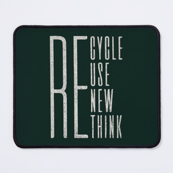 Item preview, Recycle Reuse Renew Rethink designed and sold by SkyAfterDusk.
