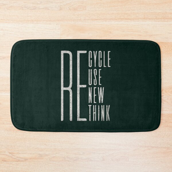 Item preview, Recycle Reuse Renew Rethink designed and sold by SkyAfterDusk.