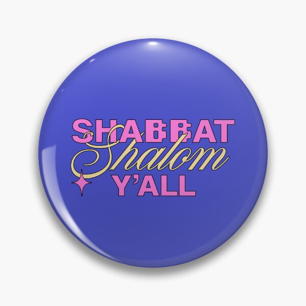 Item preview, Shabbat Shalom Y'All Pastel Colors designed and sold by MorahFish.