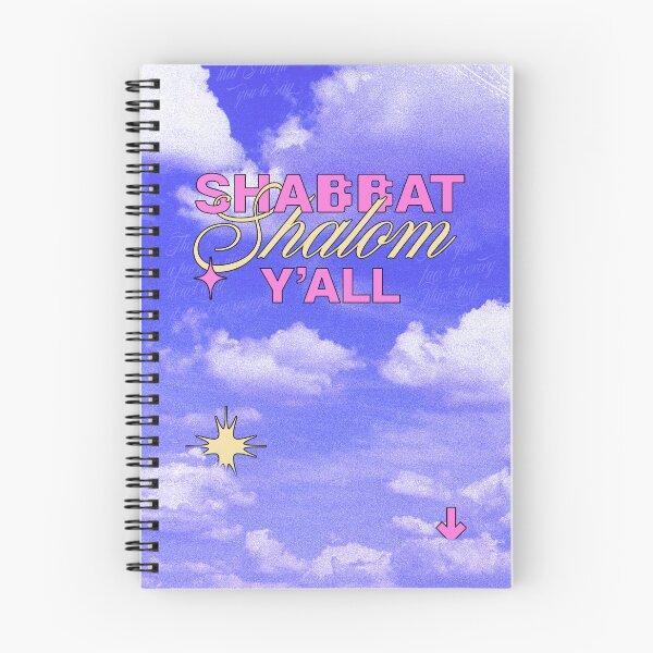 Item preview, Shabbat Shalom Y'All Pastel Colors designed and sold by MorahFish.