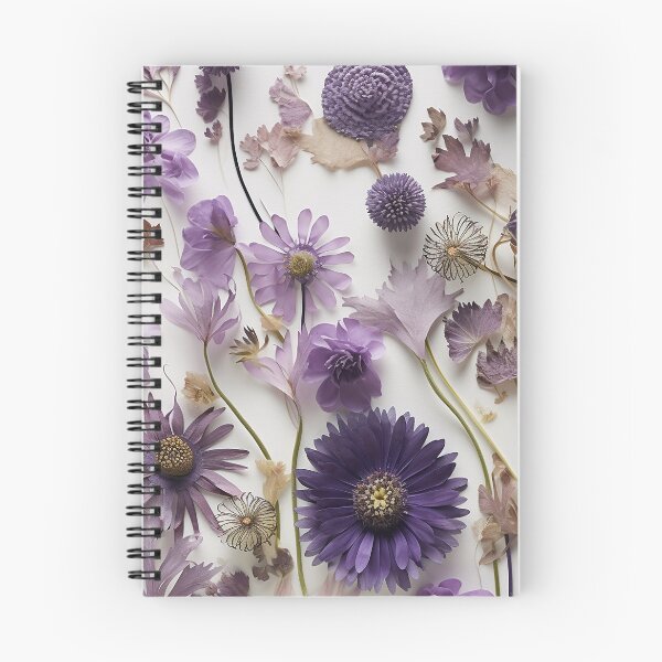 Item preview, Enchanting Violets: A Captivating Collage of Pressed Dried Petals - Pressed Dried flowers designed and sold by EmeraldeaArt.