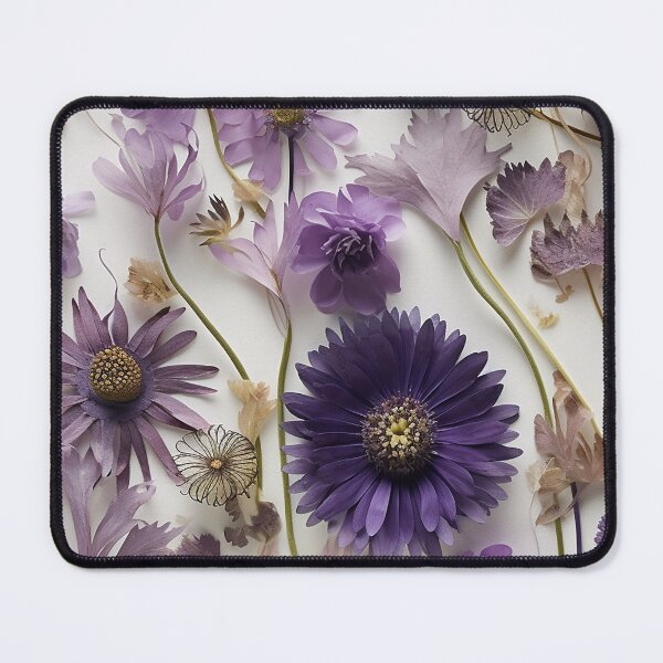 Item preview, Enchanting Violets: A Captivating Collage of Pressed Dried Petals - Pressed Dried flowers designed and sold by EmeraldeaArt.