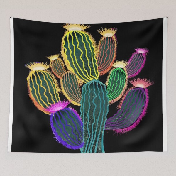 Item preview, cactus, cheerful, glowing, night, sparkling year designed and sold by Maria Mihailova.
