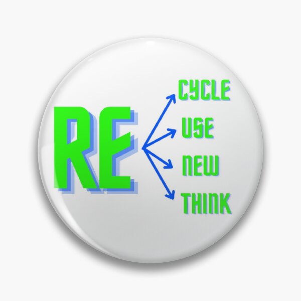 Item preview, Recycle Reuse Renew Rethink Earth Day designed and sold by LILAC-INFANT.