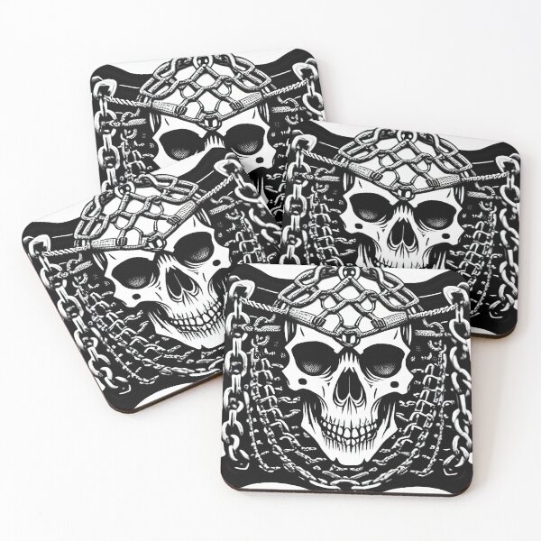 Item preview, skull with chains 00 designed and sold by adiel14.