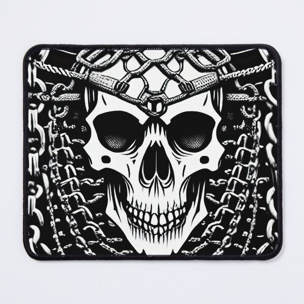 Item preview, skull with chains 00 designed and sold by adiel14.