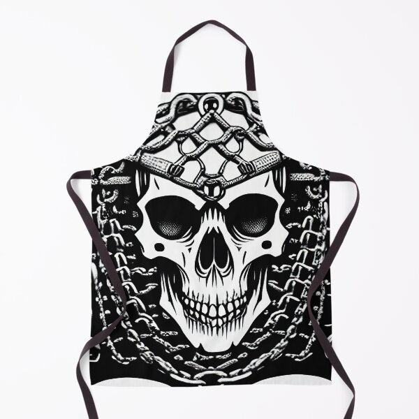 Item preview, skull with chains 00 designed and sold by adiel14.