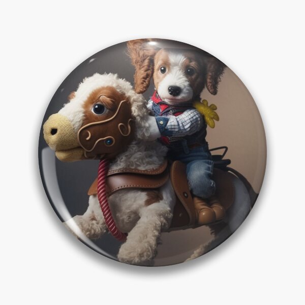 Item preview, Puppy Cowboy Riding Toy Horse designed and sold by Bold-Balance.