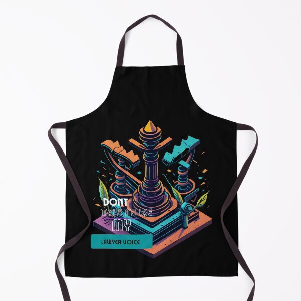 Item preview, Don't Make Me Use My Lawyer Voice - Speak Softly and Carry a Big Legal Stick: The Power of My Lawyer Voice - Funny  designed and sold by Chromatic-Art.