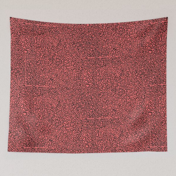 Item preview, Crazy Shapes - Black and Red designed and sold by LiimiimHaywaas.