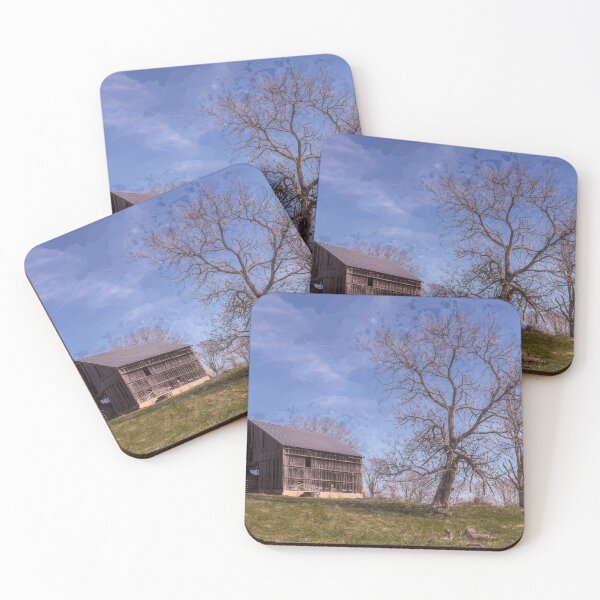 Item preview, Barnyard With Shade Trees designed and sold by Jim Love.