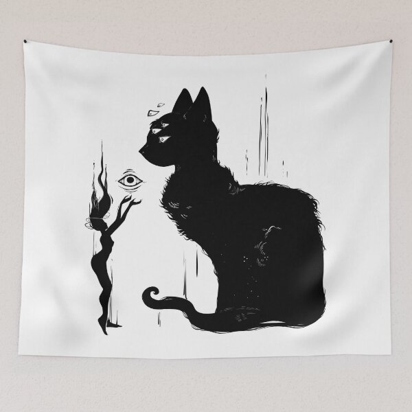 Item preview, Cat God And Witch Art designed and sold by cellsdividing.