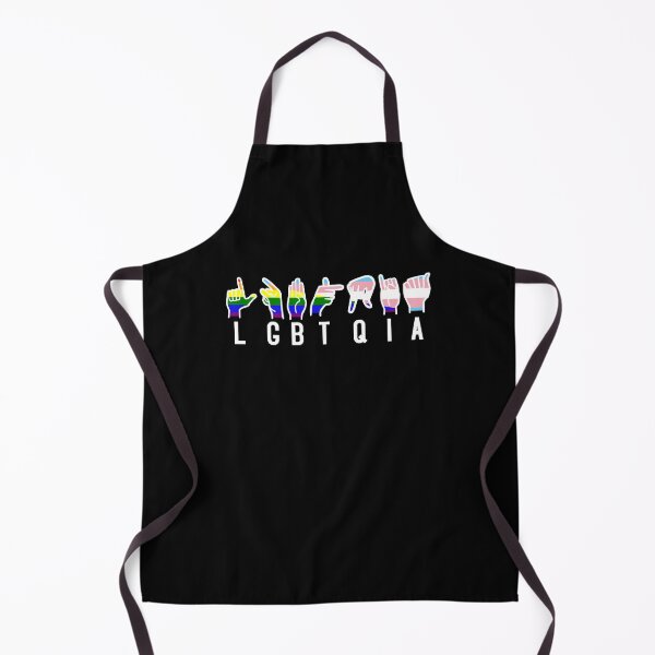 Item preview, LGBTQIA in ASL American Sign Language finger spelling designed and sold by incurablehippie.
