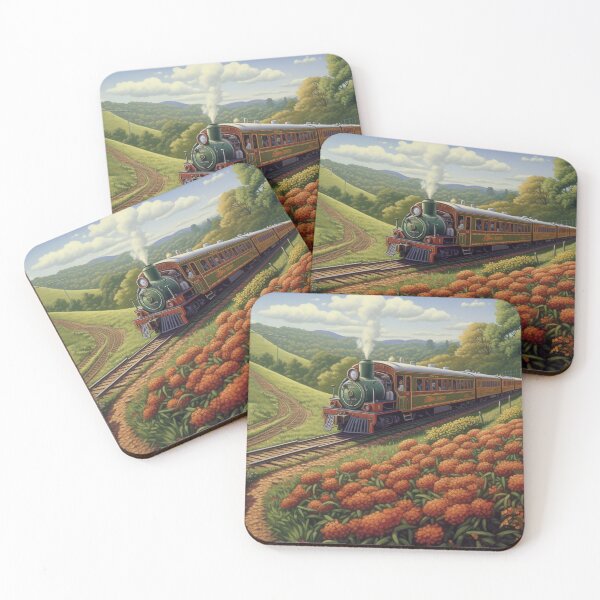 Item preview, Golden Blossoms Express designed and sold by ddaiart.