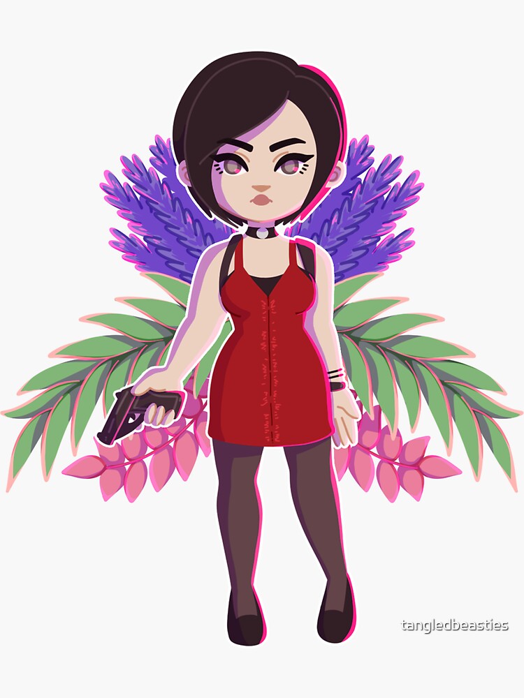 Resident Evil Ada Wong - Resident Evil - Sticker