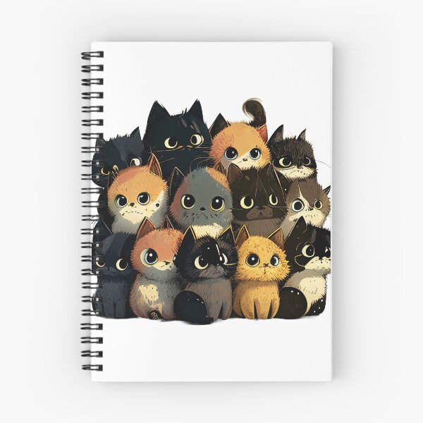 Item preview, stacked cute cats designed and sold by dino-saur.
