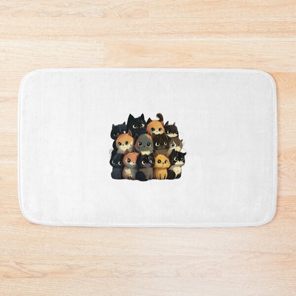 Item preview, stacked cute cats designed and sold by dino-saur.