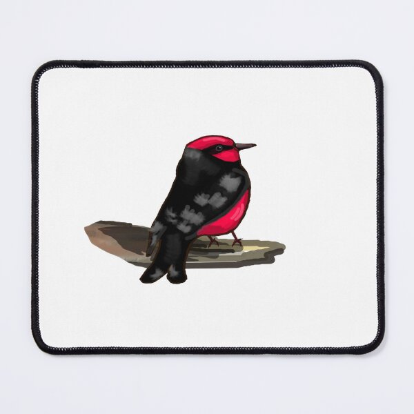 Item preview, Vermillion Flycatcher on Branch designed and sold by VerdeDoodleDuck.