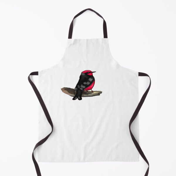 Item preview, Vermillion Flycatcher on Branch designed and sold by VerdeDoodleDuck.