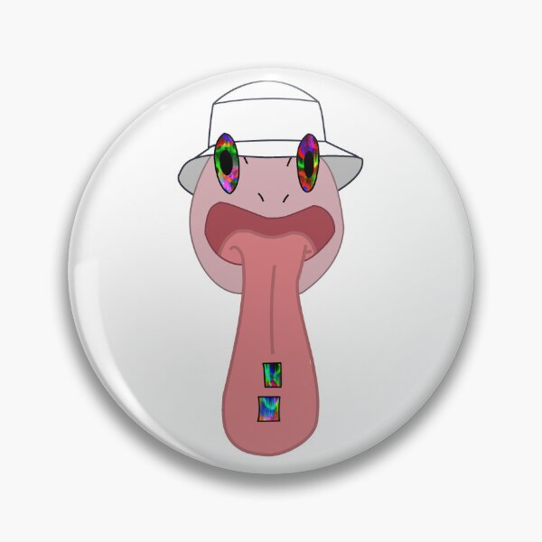 Item preview, Lick-i-trip white bucket hat designed and sold by AttemptedDesign.