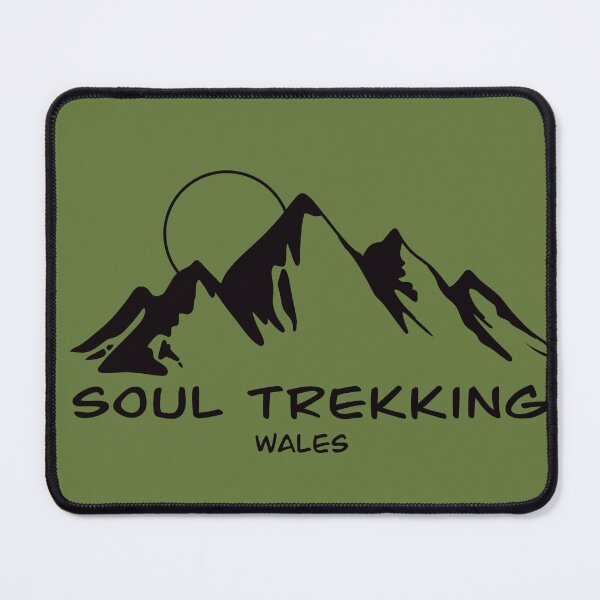 Item preview, Khaki Soul trekking wales mountain national park wording designed and sold by SoulTrekking.
