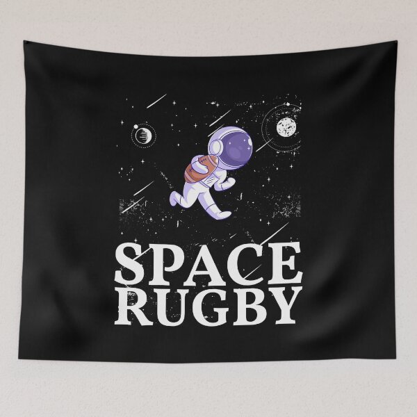 Item preview, Funny Rugby Gifts - Space Rugby, Astronaut Holding Rugby Ball designed and sold by kcaandwu.