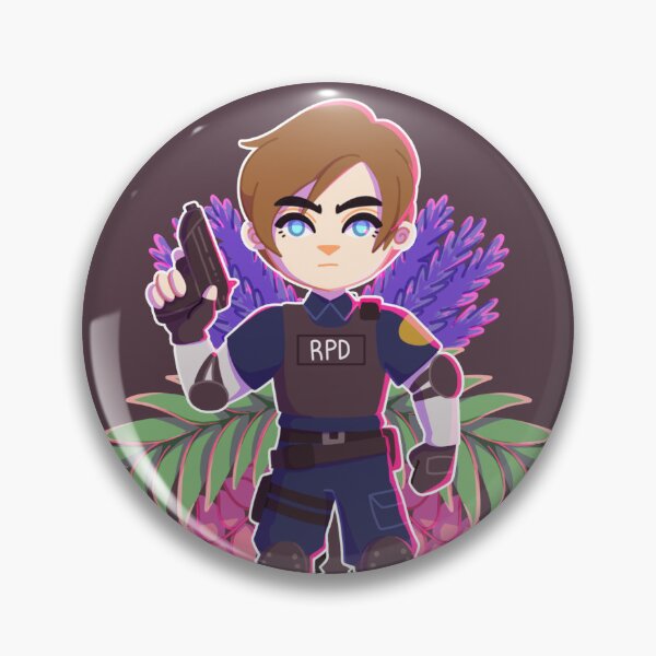 Item preview, RESIDENT EVIL 2 Remake Leon Kennedy Raccoon City designed and sold by tangledbeasties.