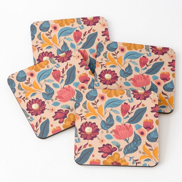 Item preview, Contemporary Floral Pattern designed and sold by MTJ-Mushrooms.