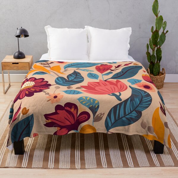 Item preview, Contemporary Floral Pattern designed and sold by MTJ-Mushrooms.
