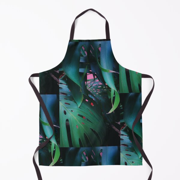 Item preview, JUNGLE CANDY - big tropical leaves on pink background designed and sold by OZKURO.
