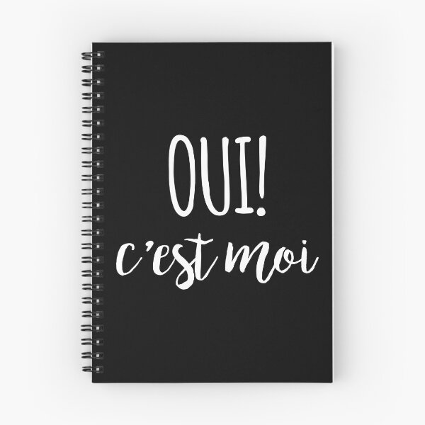 Item preview, Oui, c'est moi French quote designed and sold by inesleonardo.
