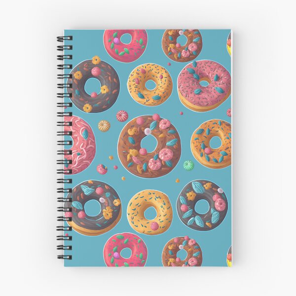 Item preview, Colorful Donuts Seamless Pattern designed and sold by Digi Artworks Store.