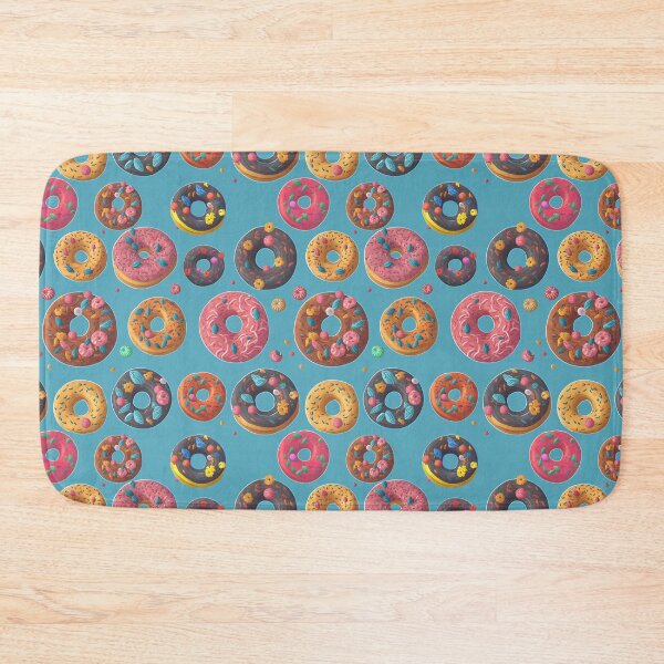 Item preview, Colorful Donuts Seamless Pattern designed and sold by Digi Artworks Store.